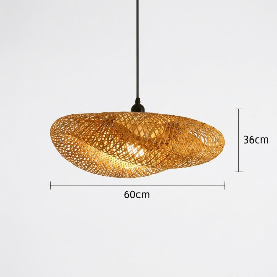 Straw Chandelier Medium
